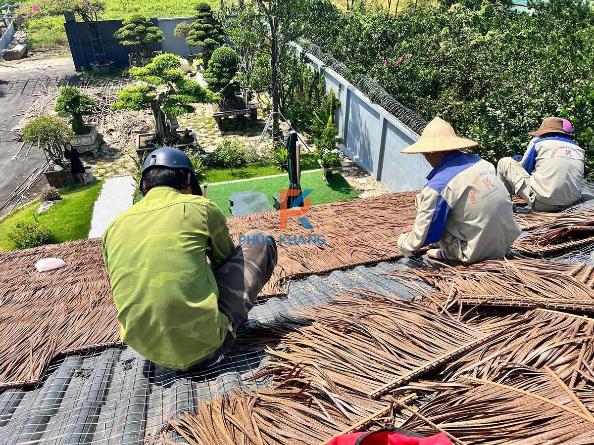 Dự án cải tạo nhà mái lá cũ tại Quốc Oai