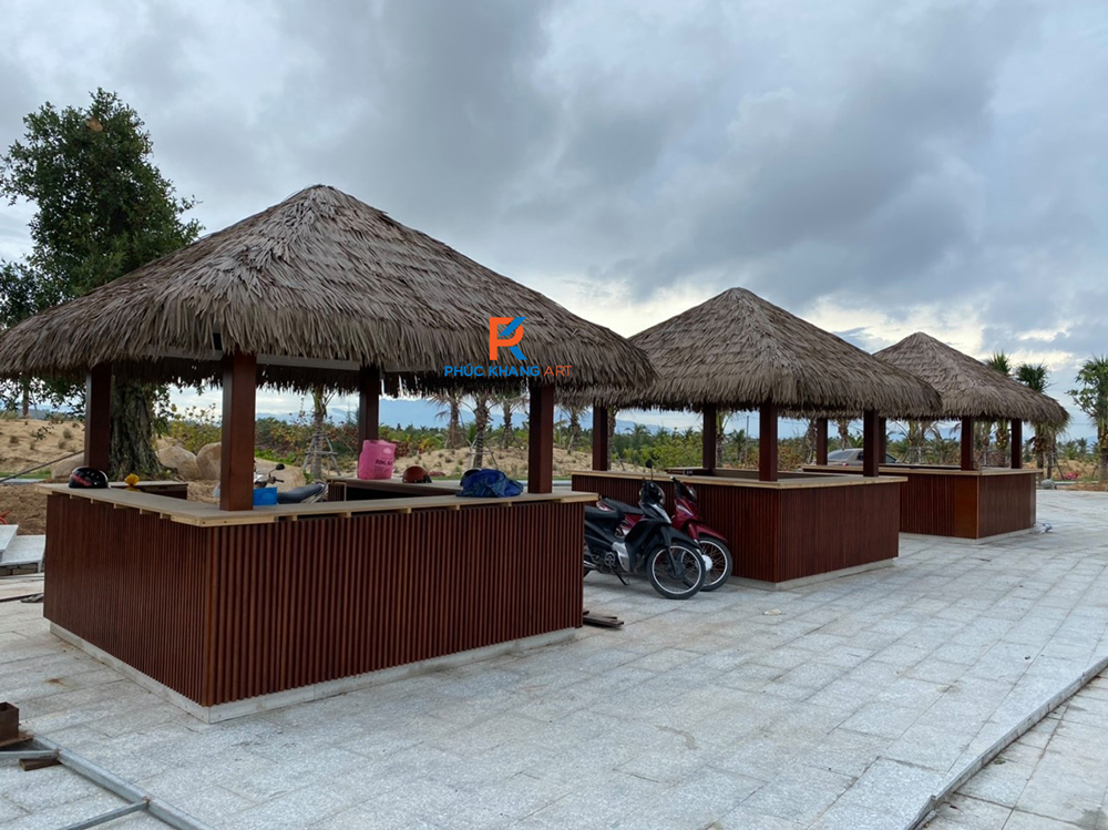Dự Án Thi Công Nhà Mái Lá Tại KN Paradise Cam Ranh