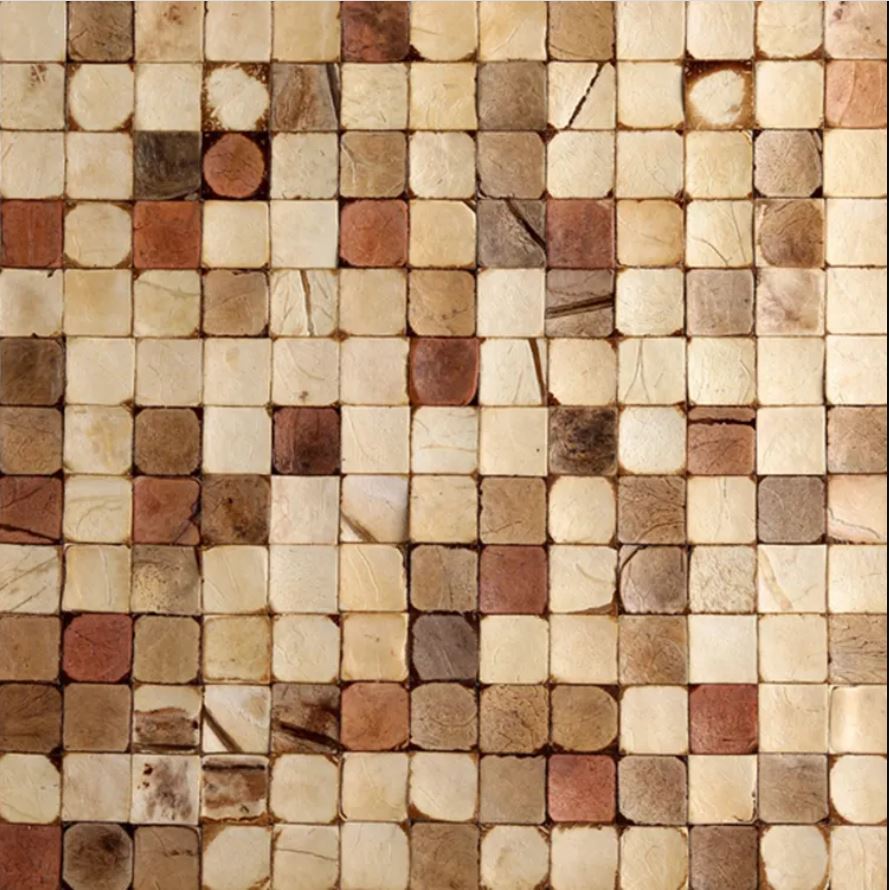 Gạch Gáo Dừa Trang Trí Mosaic 2023