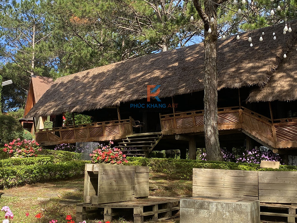 Dự án làm nhà lá nhựa Thung Lũng Tình Yêu