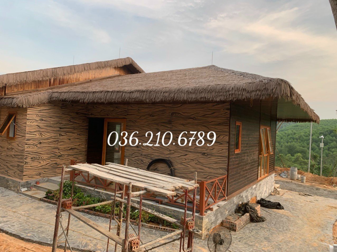 Dự Án Làm Nhà Mái Lá Homestay Tại Hạ Hòa Phúc Thọ